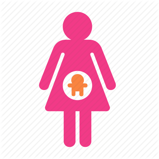Child, Lady, Mother, Pregnancy, Pregnant, Woman Icon