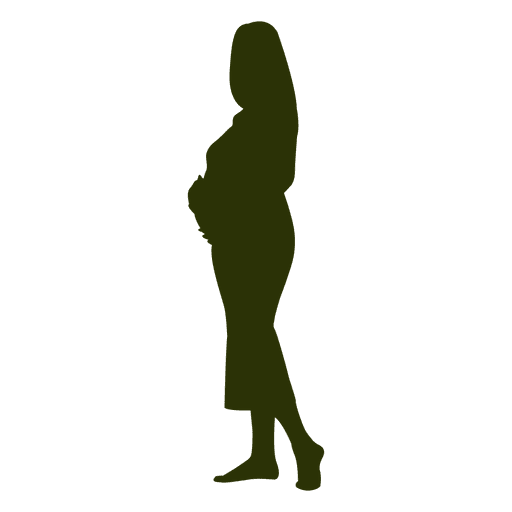 Woman Pregnant Silhouette