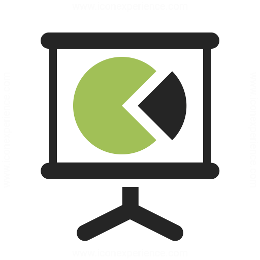 Presentation Chart Icon Iconexperience