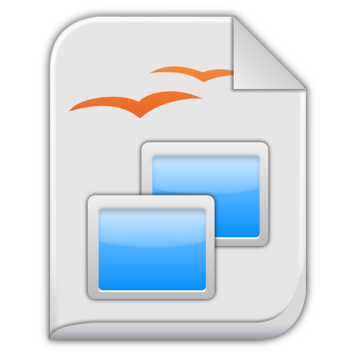 App Vnd Oasis Opendocument Presentation Icon Leaf Mimes Iconset