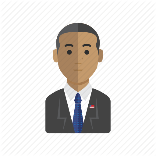Avatar, Man, Obama, People, President Icon