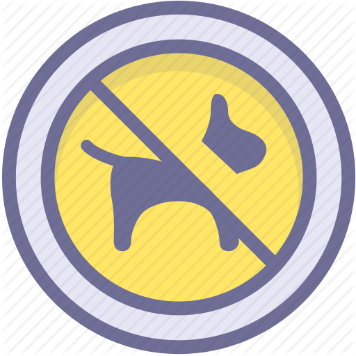 Ban, Block, No Pets, Prevention, Stop Icon