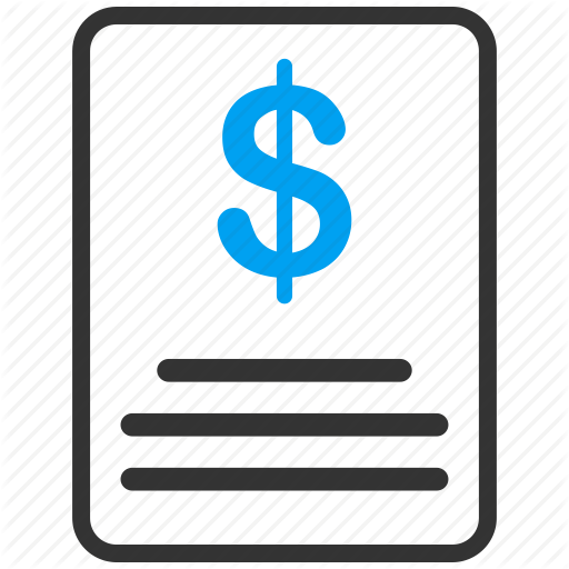 Account, Balance, Contract, Invoice, Price List, Prices, Sales Icon