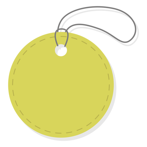 Plain Round Price Tag