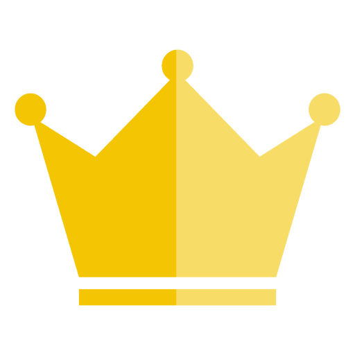 Three Point Crown Thick Icon