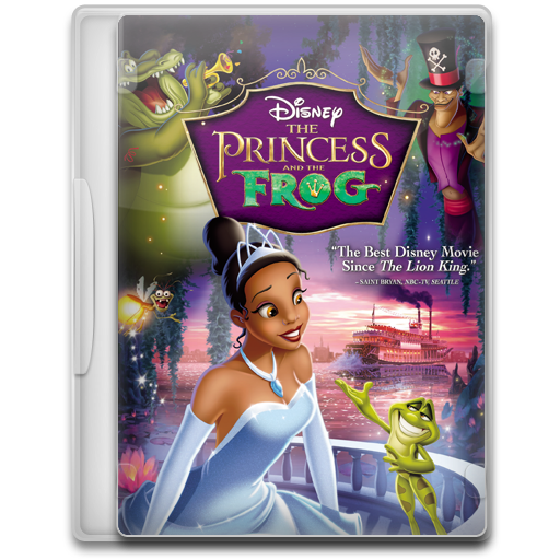 Covers, Cover, The, Princess, And, The, Frog, Movie, Movies Icon
