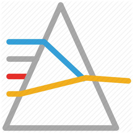 Band Of Colors, Prism, Rainbow, Spectrum Icon