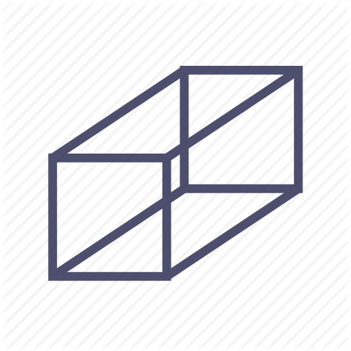 Box, Figure, Geometry, Parallelepiped, Prism Icon