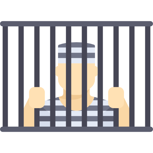 Security, Criminal, Imprisoned, Jailhouse, Prison, Jail Icon