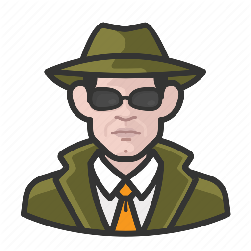 Avatar, Avatars, Detective, Man, Private Eye Icon