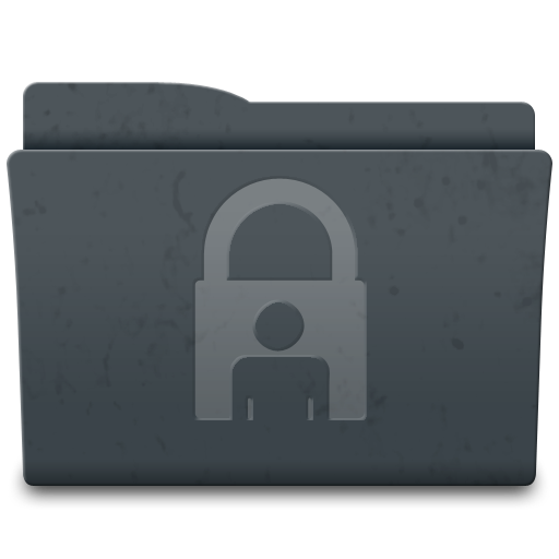 Folder Private Icons, Free Icons In Blend