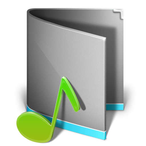Music, Itunes, Folder Icon