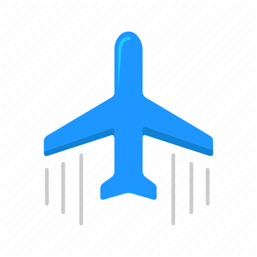 Airplane, Jet, Private Jet, Transportation Icon