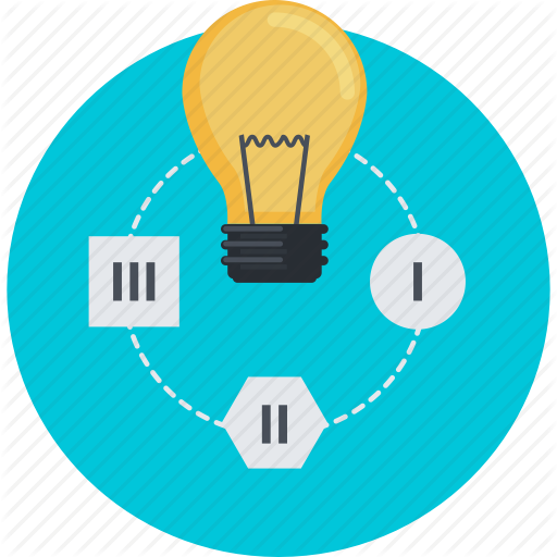Creative, Design, Process, Round, Workflow Icon