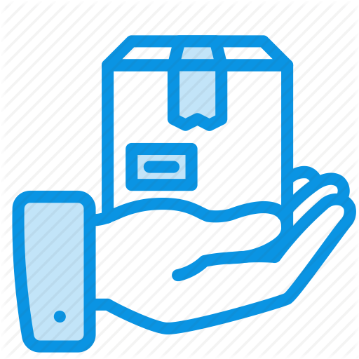 Box, Hand, Product Icon