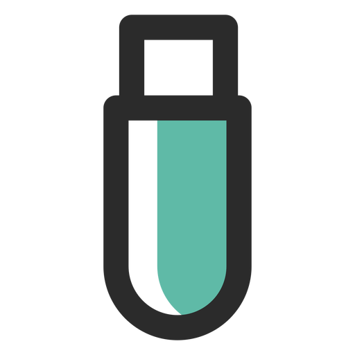 Flash Drive Colored Stroke Icon