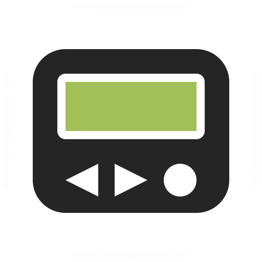 Pager Icon Iconexperience