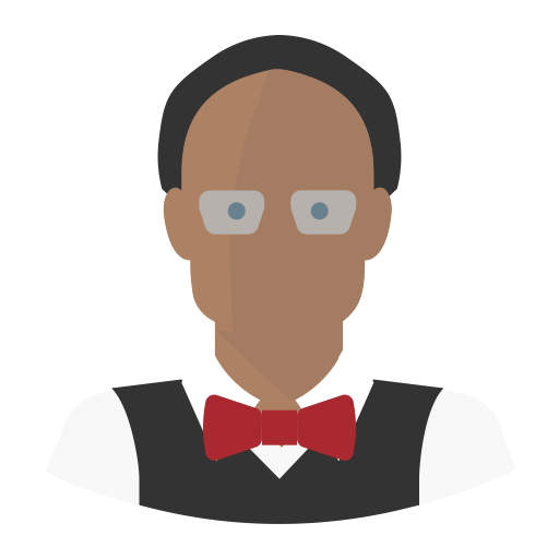 Avatar Black Man Professor, Professor, Teacher Icon Png And Vector