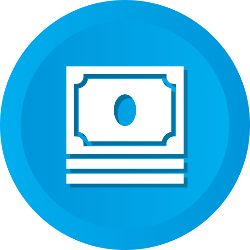 Cash, Dollar, Earnings, Money, Profit, Savings, Stack Icon Free