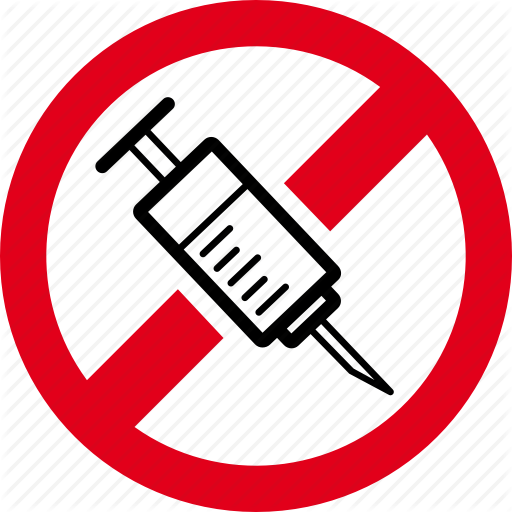 Forbidden, Prohibited, Vaccination, Vaccine Icon