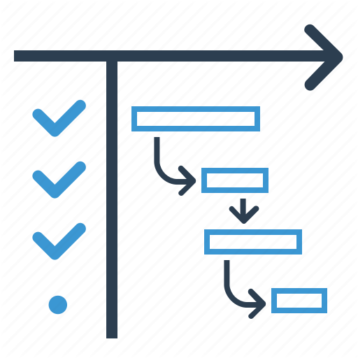 Milestones, Schedule, Timetable, Working Plan Icon