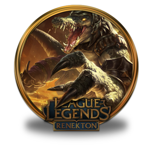 Renekton Icon Free Of League Of Legends Gold Border Icons
