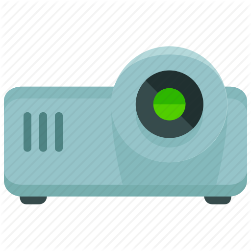 Beamer, Projector Icon