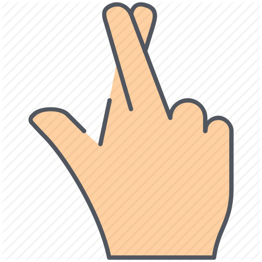 Fingers, Gesture, Hand, Language, Luck, Promise, Sign Icon
