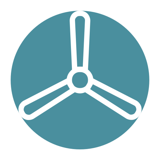 Fan, Shape, Disk, Brand Icon