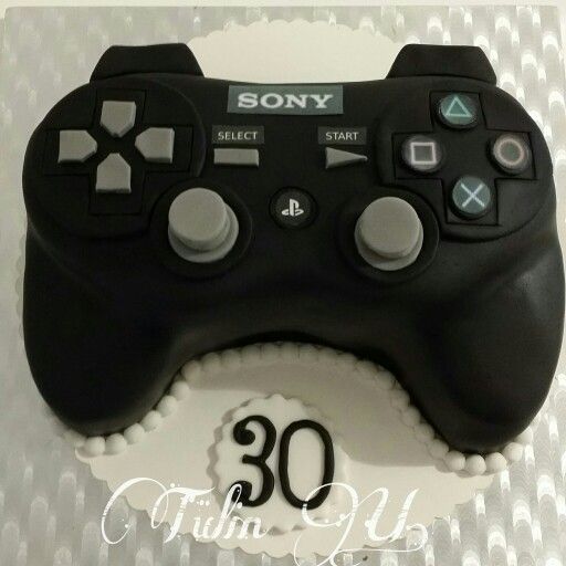 Playstation Controller Cake