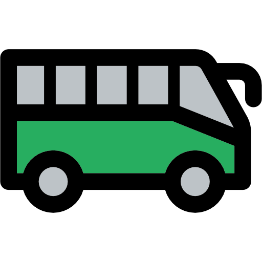 Transportation, Bus, Public Transport Icon