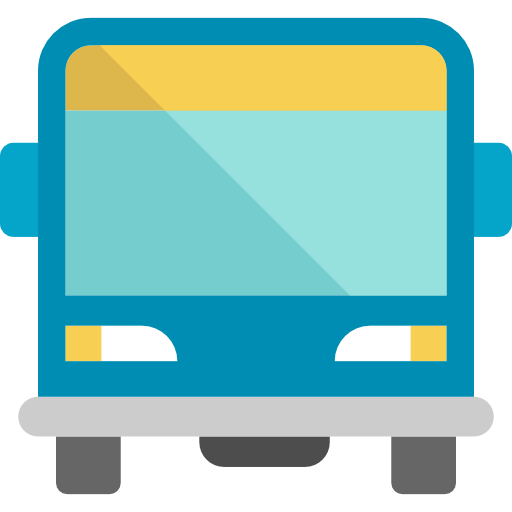 Vehicle, School Bus, Public Transport Icon