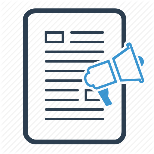Advertising, Megaphone, Press Release, Publication Icon