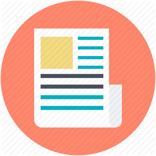 Gazette, Journal, Newspaper, Press, Publication Icon