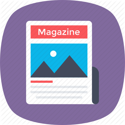 Journal, Magazine, Media, News, Publication Icon
