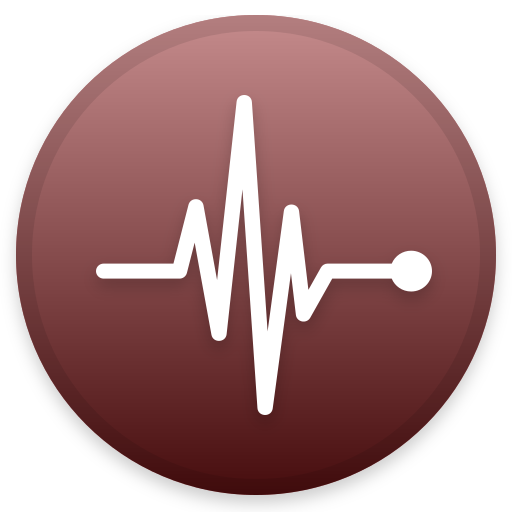 Red Pulse Icon Cryptocurrency Iconset Christopher Downer