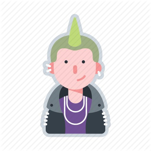 Avatar, Character, Mohawk, Punk, Rock Icon