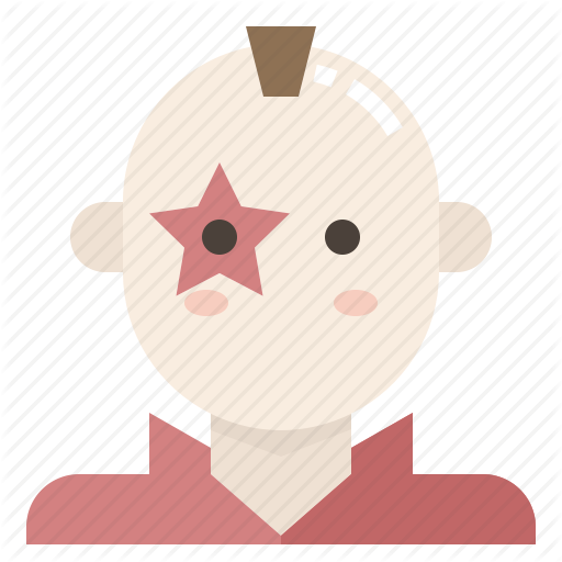 Avatar, Man, Mohawk, Punk, Rock, Singer, Star Icon