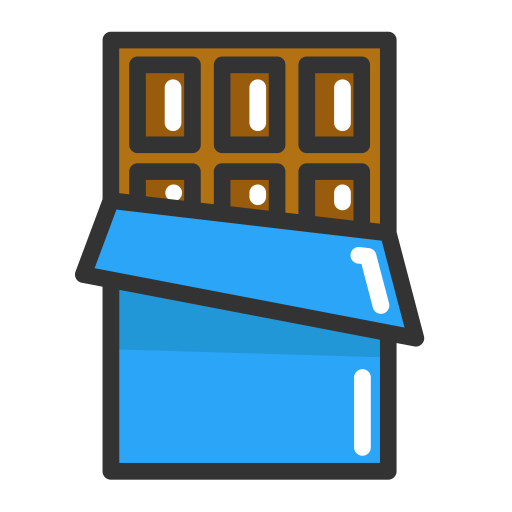 Pure Cocoa Butter Chocolate Icons, Download Free Png