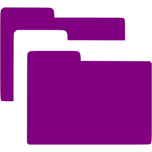 Purple Folder Icon At Getdrawings Free Download