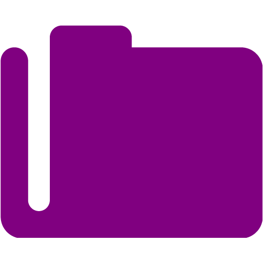 Purple Folder Icon
