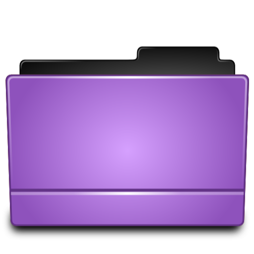 Folder Purple Icon Free Search Download As Png