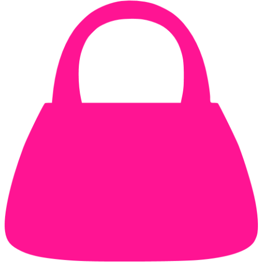 Deep Pink Purse Icon