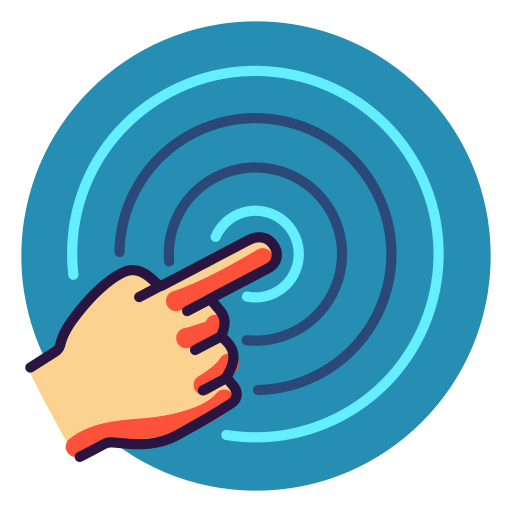 Push, Press, Button, Hand, Finger Icon Free Of Virtual Reality