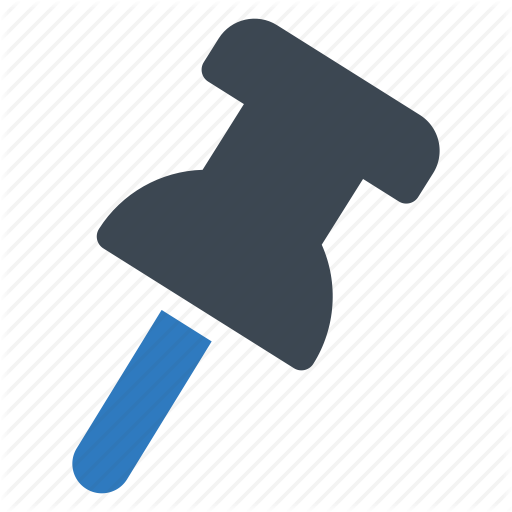 Pin, Point, Push Icon