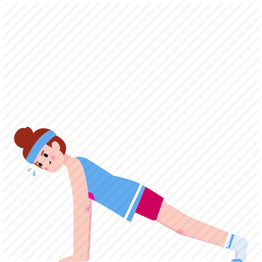 Exercising, Push Ups, Workout Icon