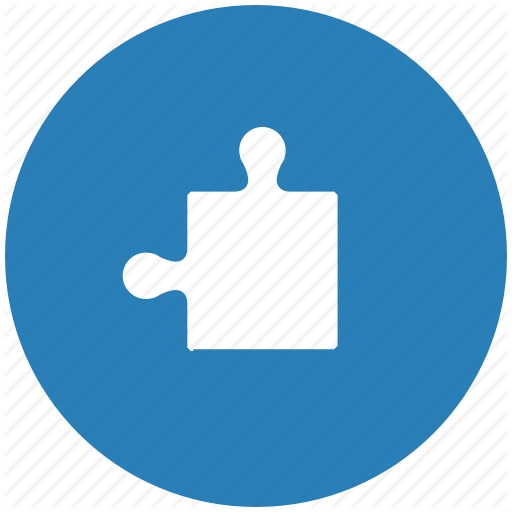 Blue, Game, Logic, Puzzle, Round Icon