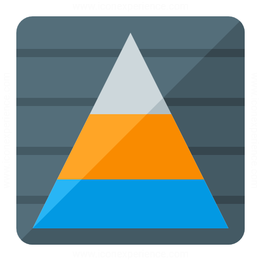Iconexperience G Collection Chart Pyramid Icon