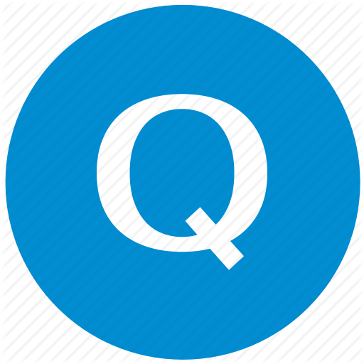 Key, Latin, Letter, Q Icon