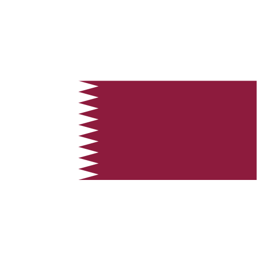 Qa Qatar Flag Icon
